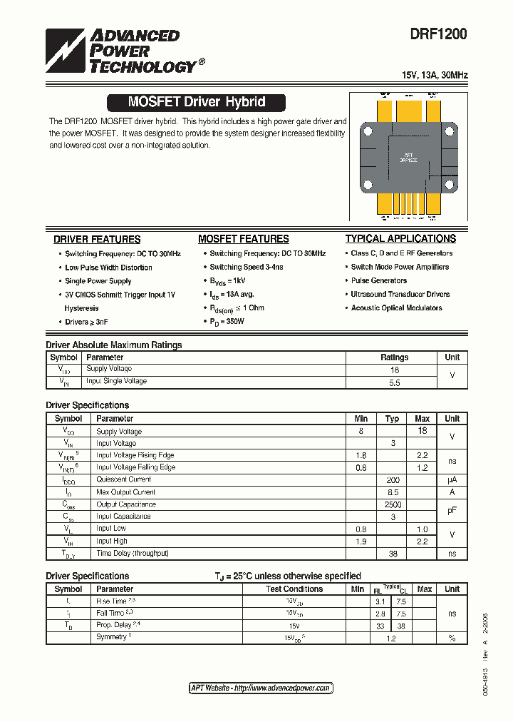 DRF1200_502646.PDF Datasheet