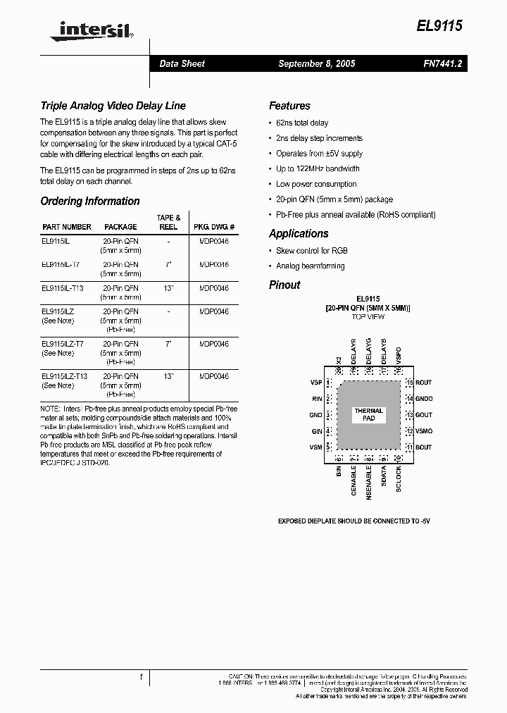 EL9115_536250.PDF Datasheet