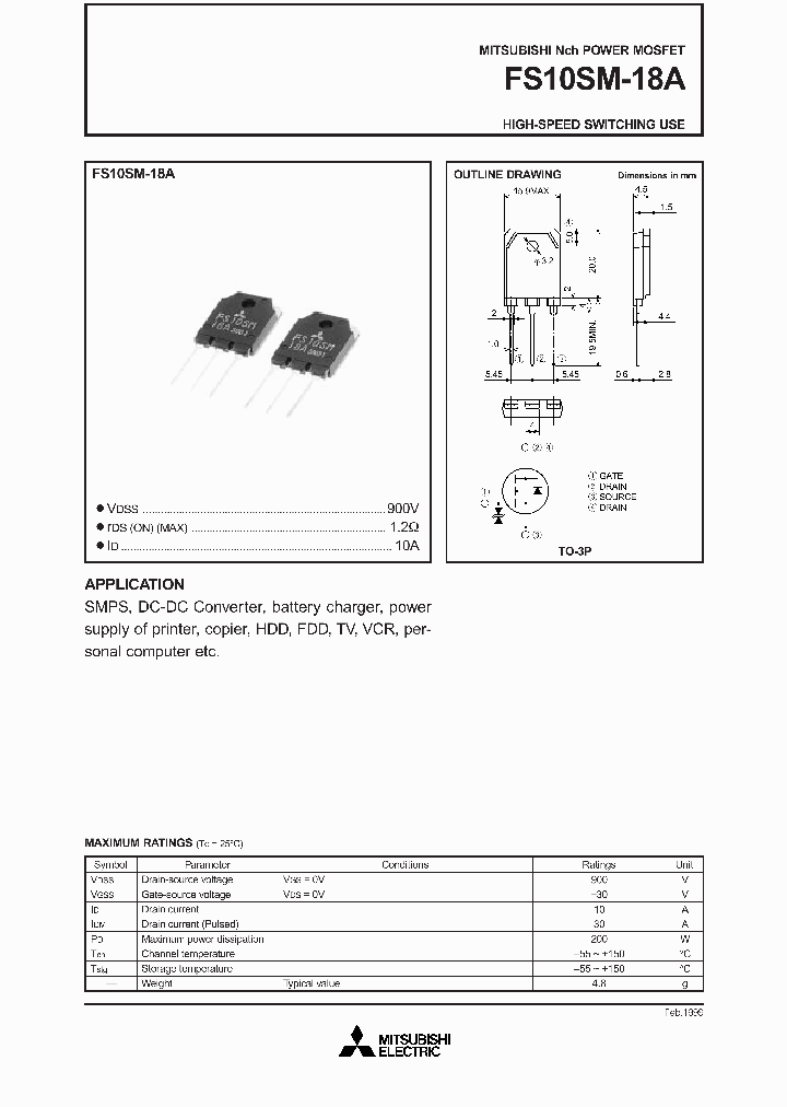 FS10SM-18A_505841.PDF Datasheet