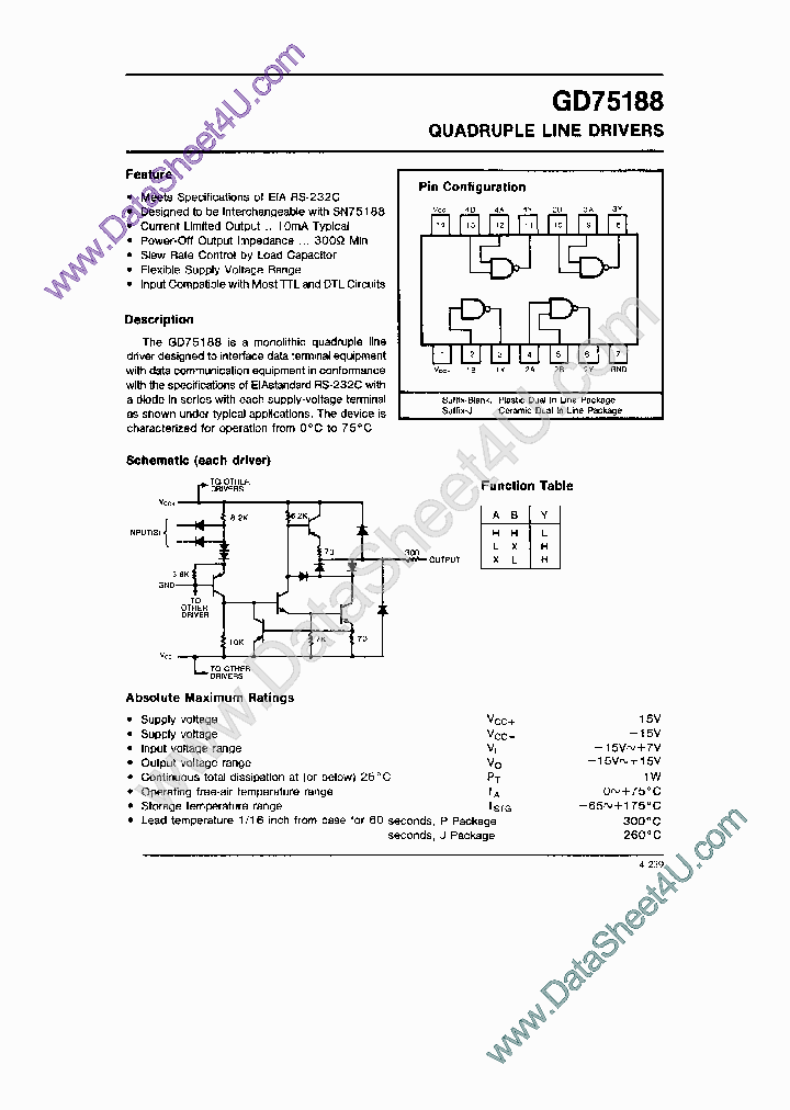 GD75188_499793.PDF Datasheet