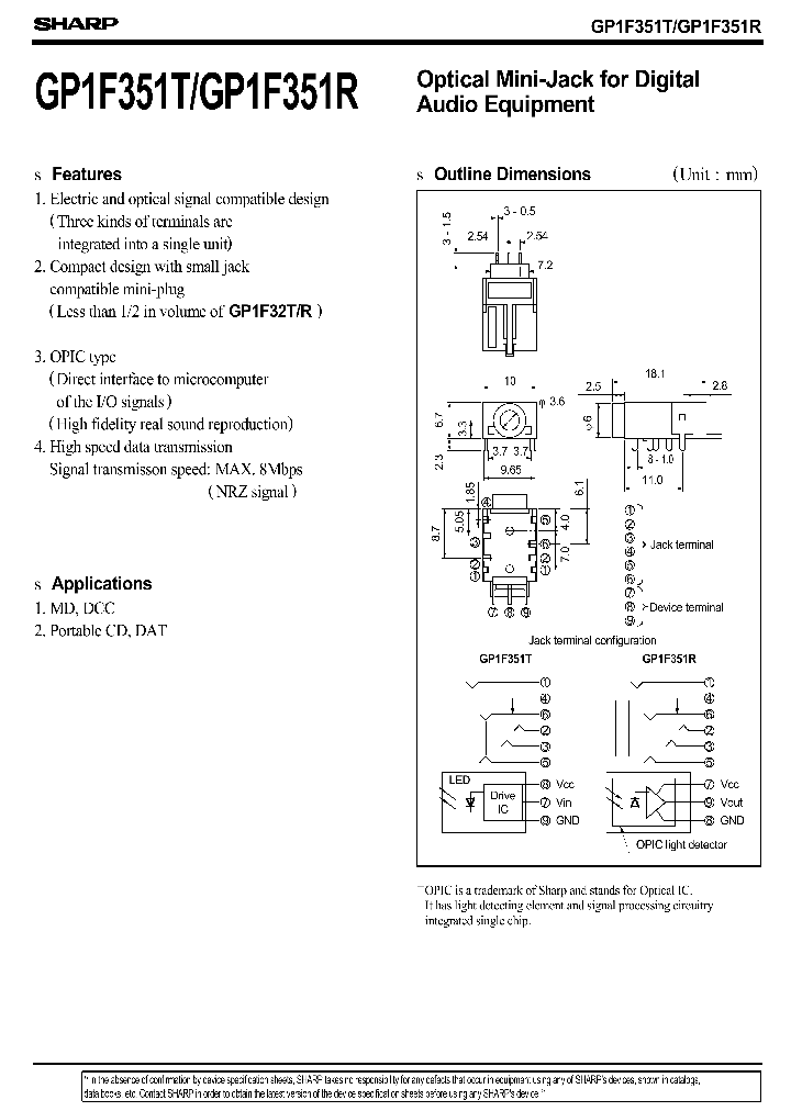 GP1F351R_503477.PDF Datasheet