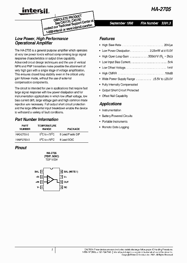 HA3-2705-5_527567.PDF Datasheet