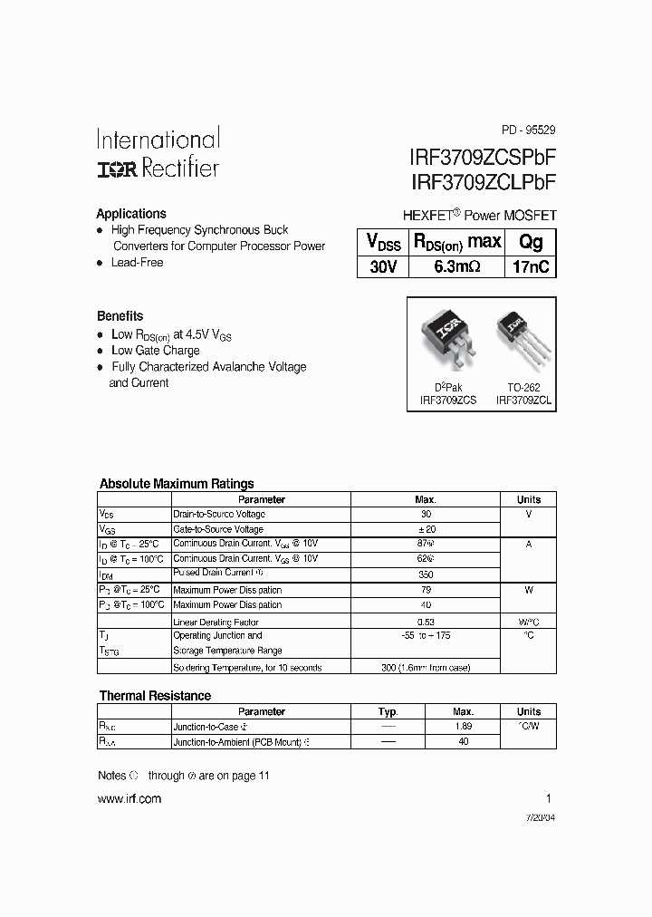 IRF370B9ZCLPBF_505904.PDF Datasheet