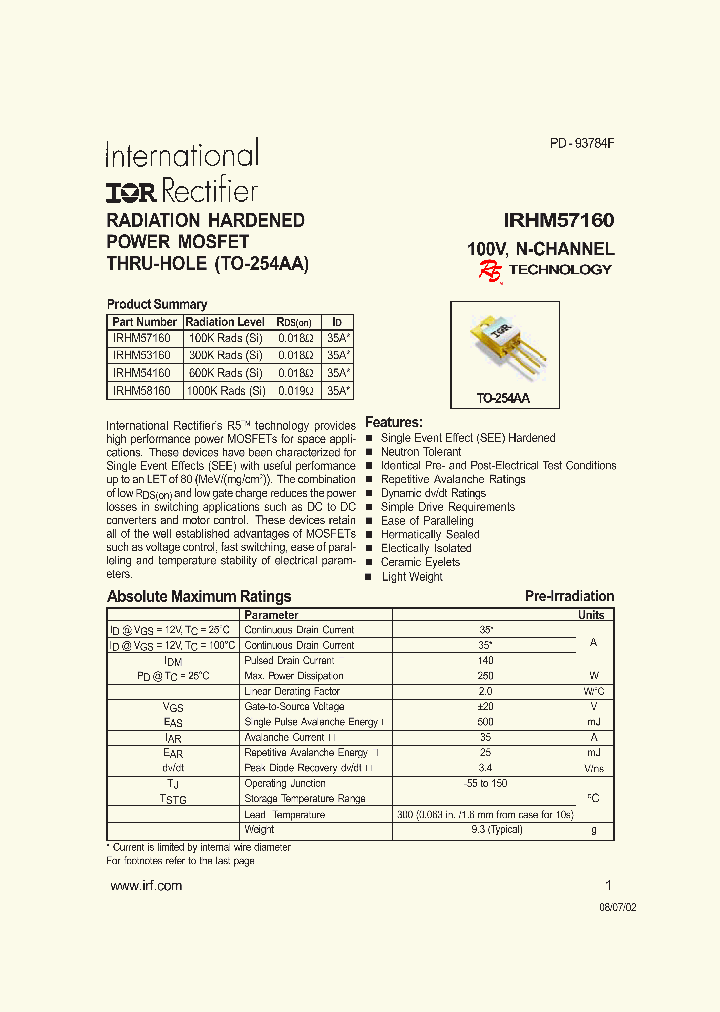 IRHM53160_533123.PDF Datasheet
