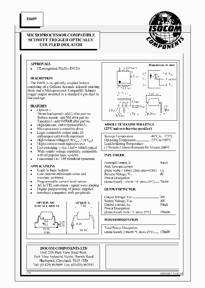 IS609_494798.PDF Datasheet