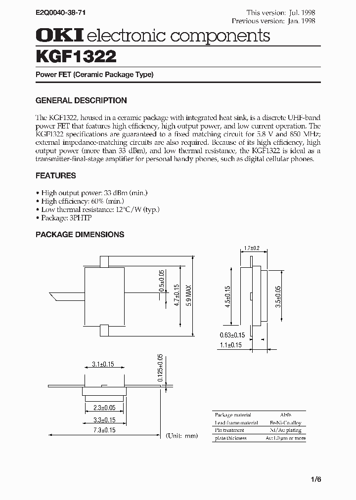 KGF1322_487142.PDF Datasheet