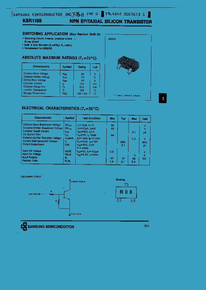 KSR1108_512238.PDF Datasheet