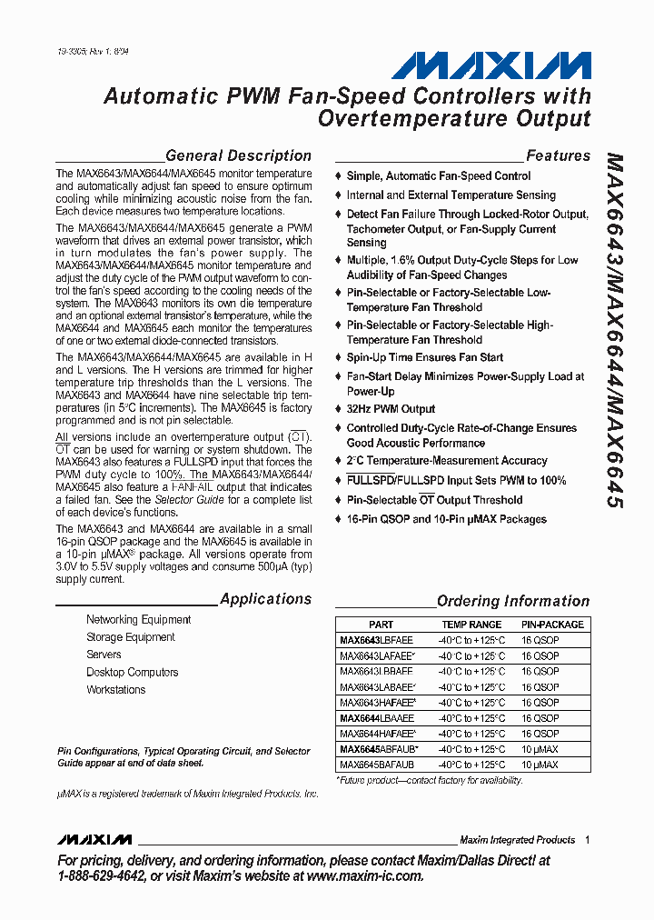 MAX6643_494480.PDF Datasheet