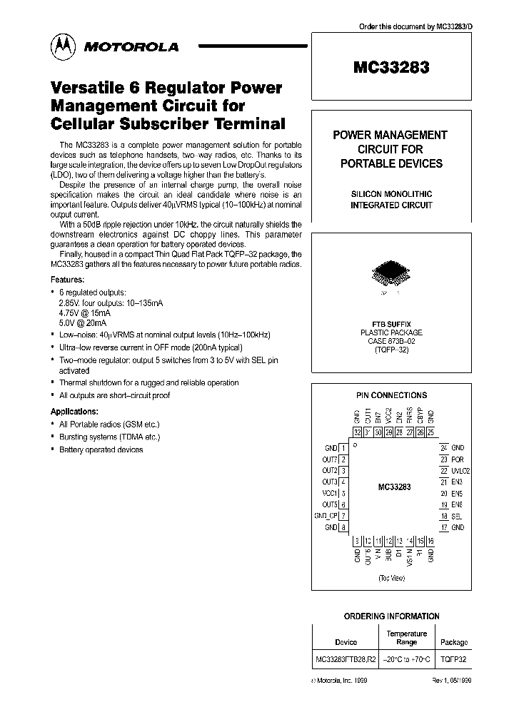MC33283_513616.PDF Datasheet
