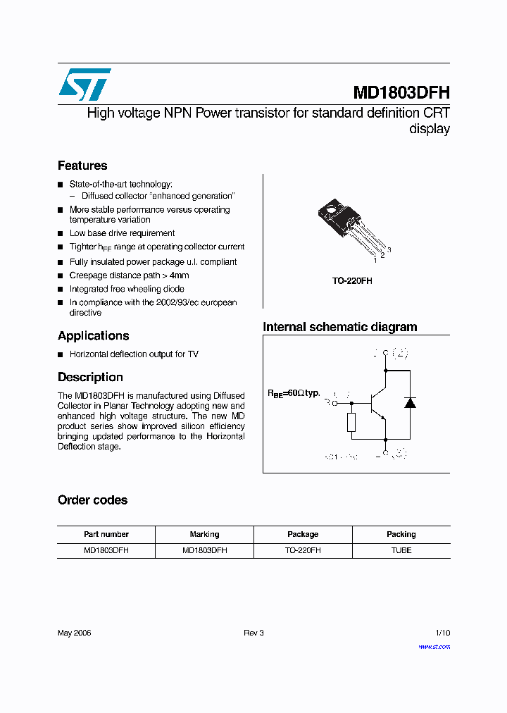 MD1803DFH_544801.PDF Datasheet