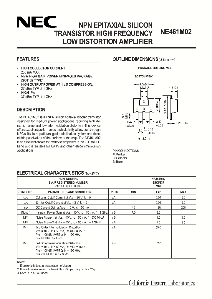 NE461M02-T1_545963.PDF Datasheet