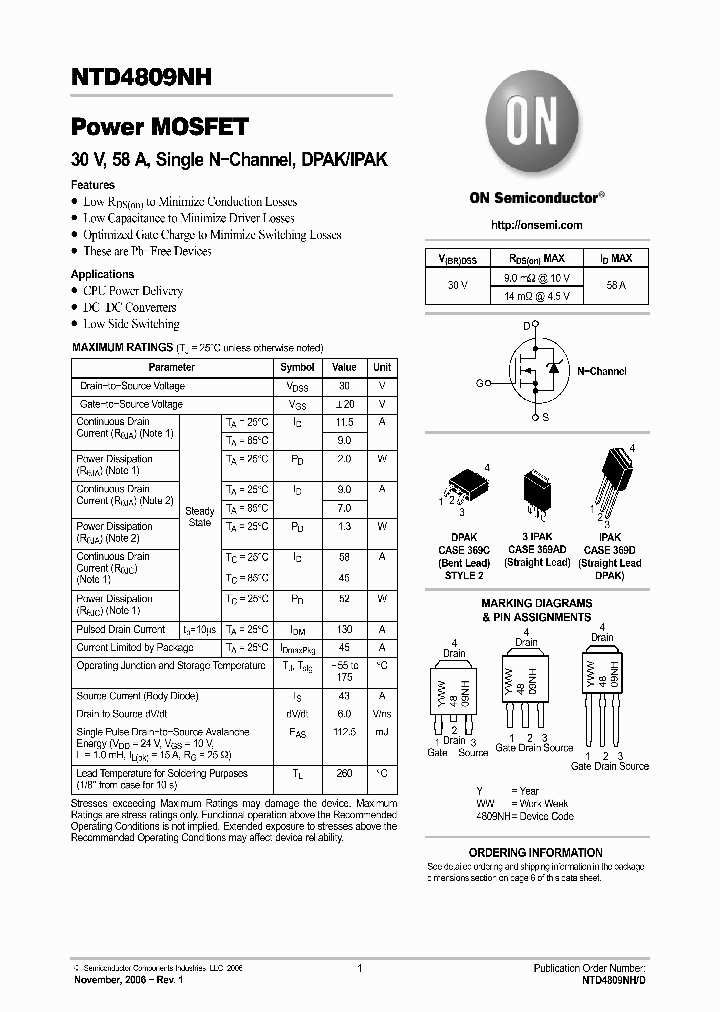 NTD4809NH-35G_552837.PDF Datasheet