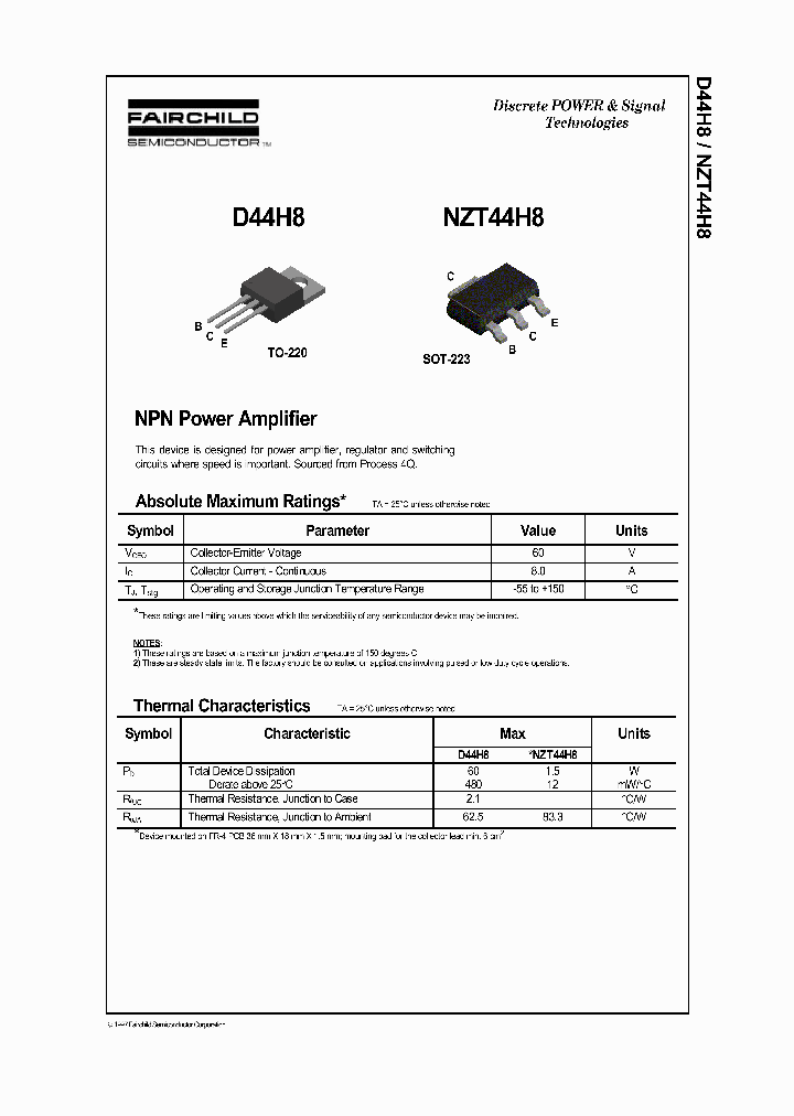 NZT44H8_559119.PDF Datasheet