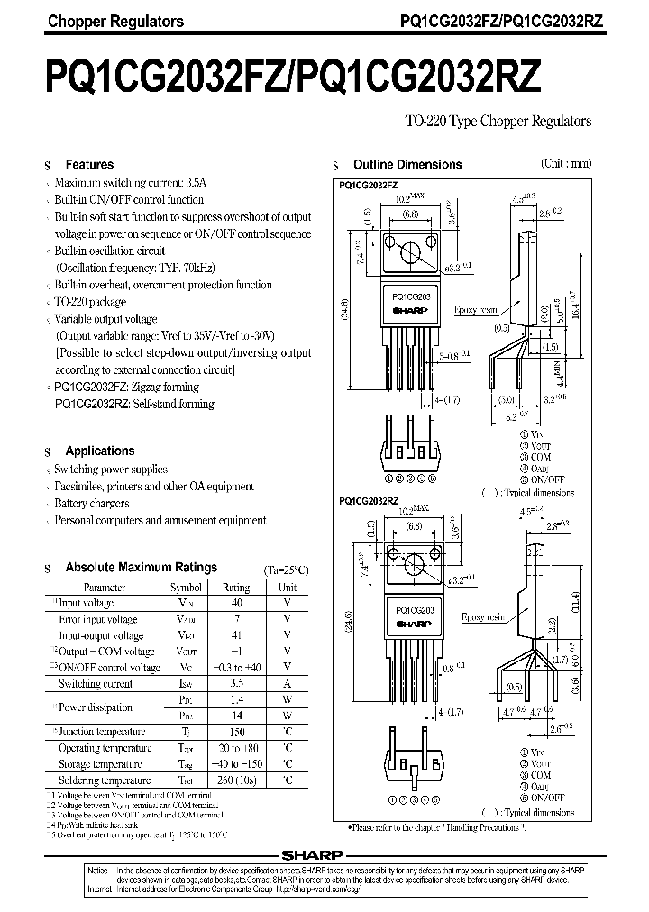 PQ1CG2032RZ_530115.PDF Datasheet