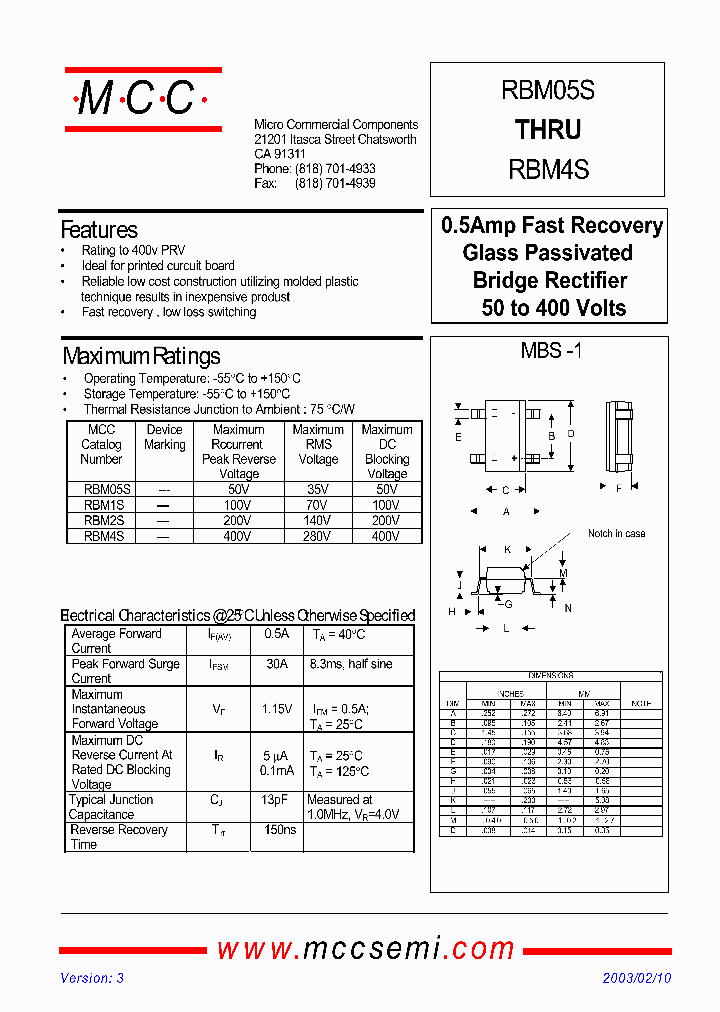 RBM05S_532399.PDF Datasheet
