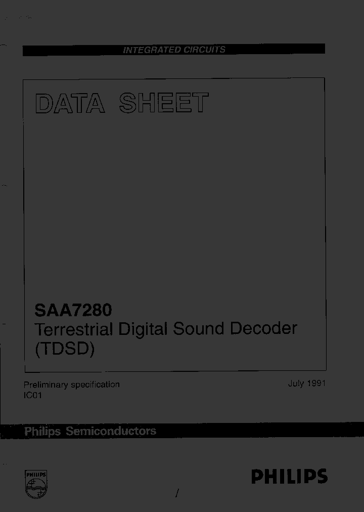 SAA7280P_489887.PDF Datasheet