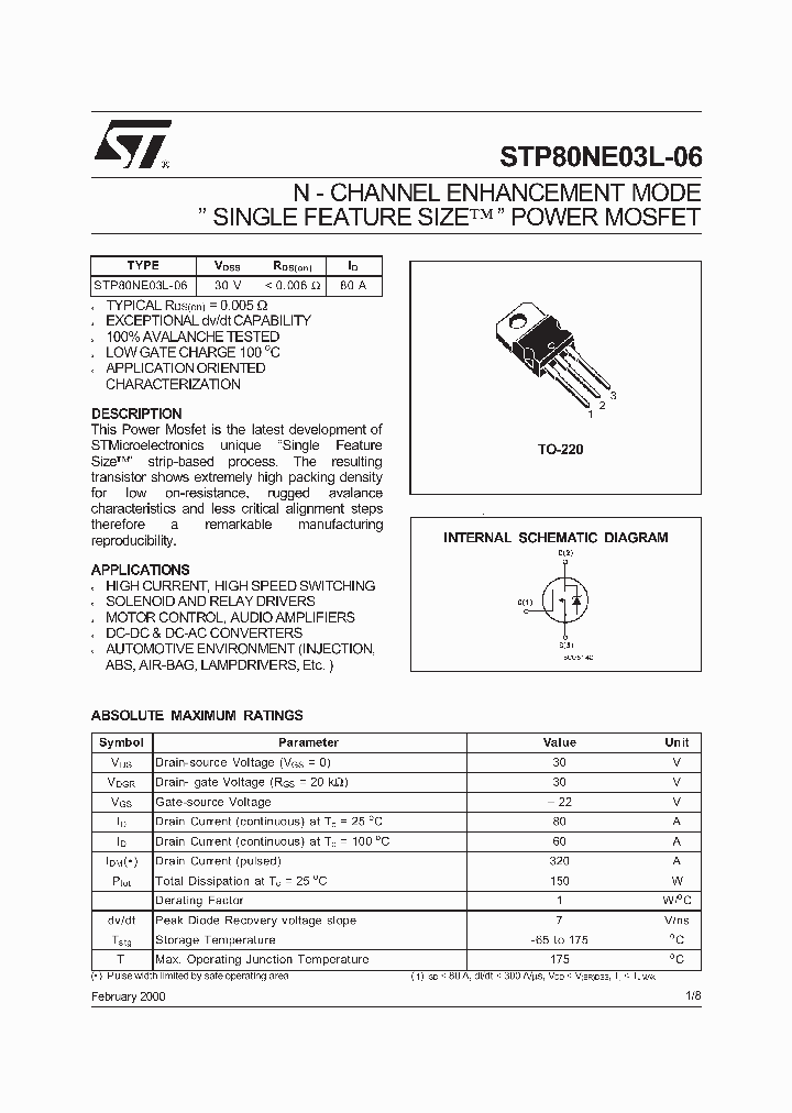 STP80NE03L_496801.PDF Datasheet