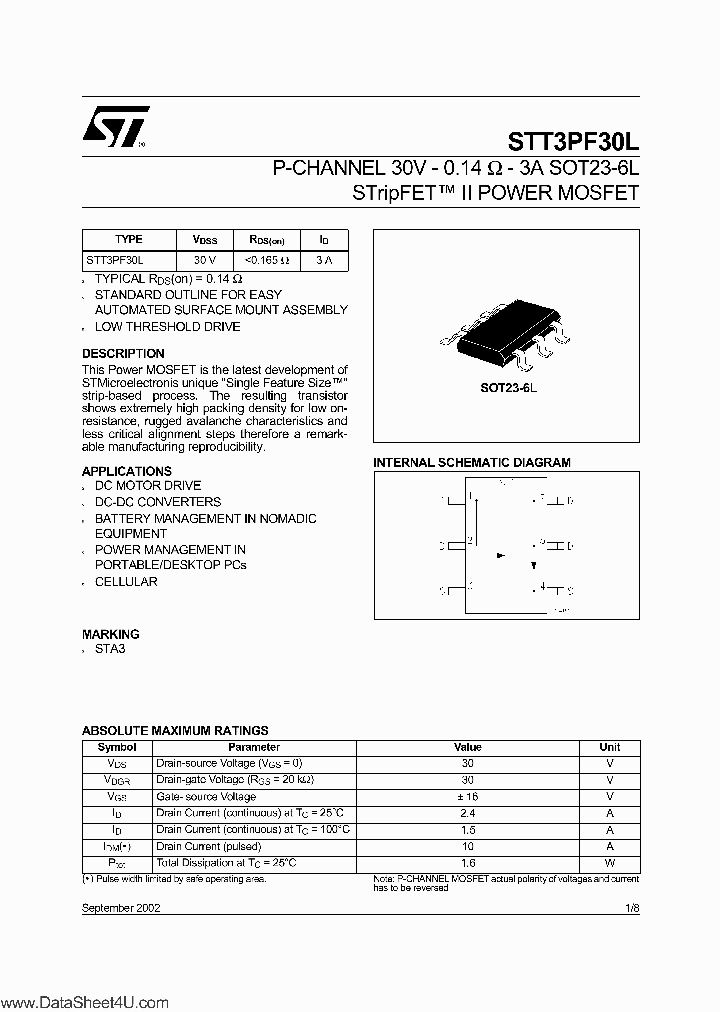 STT3PF30L_550310.PDF Datasheet