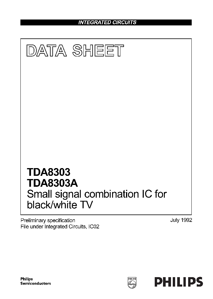 TDA8303A_550903.PDF Datasheet