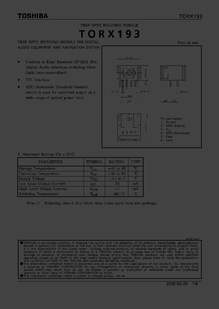TORX193_515690.PDF Datasheet