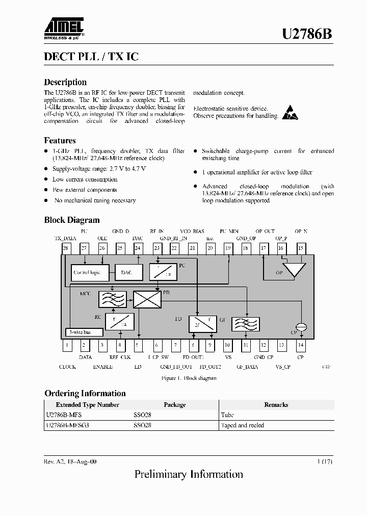 U2786BNBSP_546115.PDF Datasheet