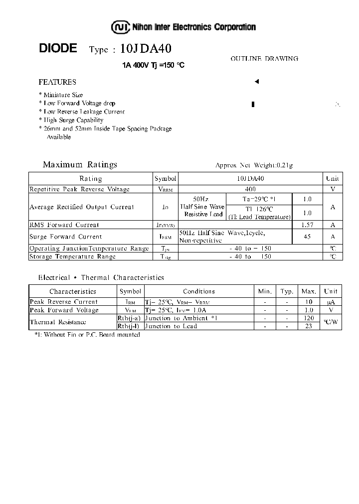 10JDA40_569275.PDF Datasheet