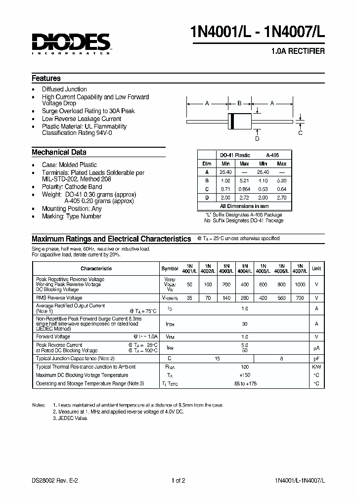 1N4007L_154757.PDF Datasheet