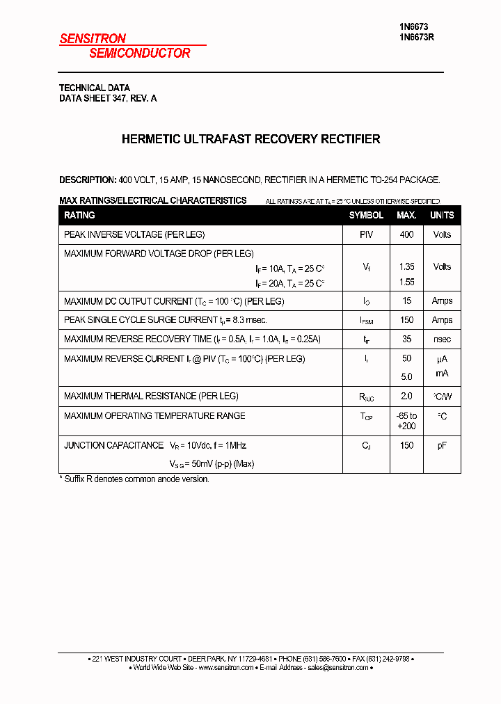 1N6673_731197.PDF Datasheet