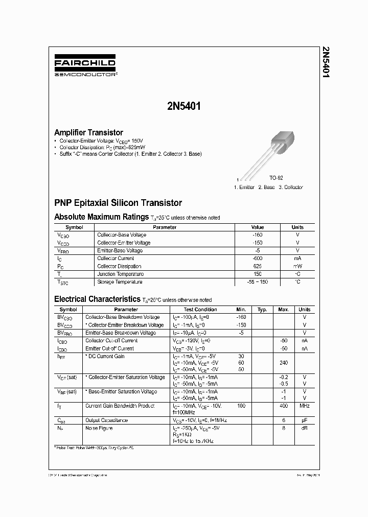 2N5401NLBU_640724.PDF Datasheet