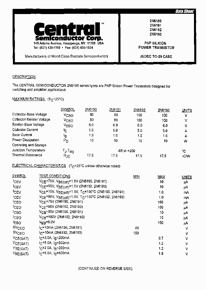 2N6192_681662.PDF Datasheet