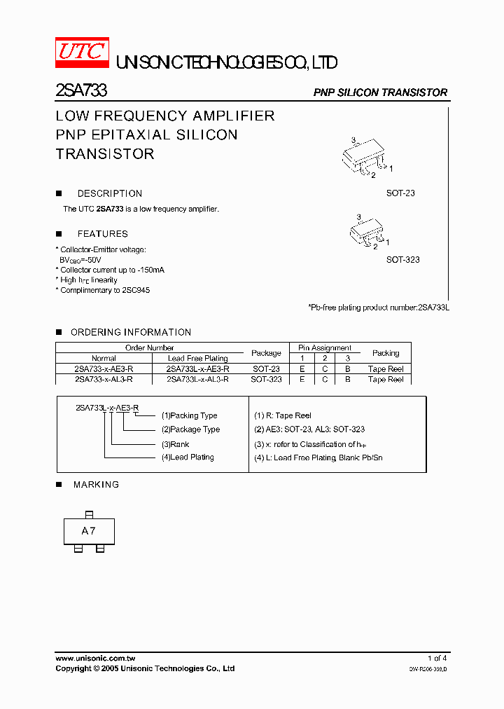2SA733-X-AE3-R_747184.PDF Datasheet
