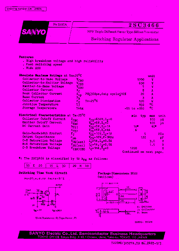 2SC3466_604500.PDF Datasheet