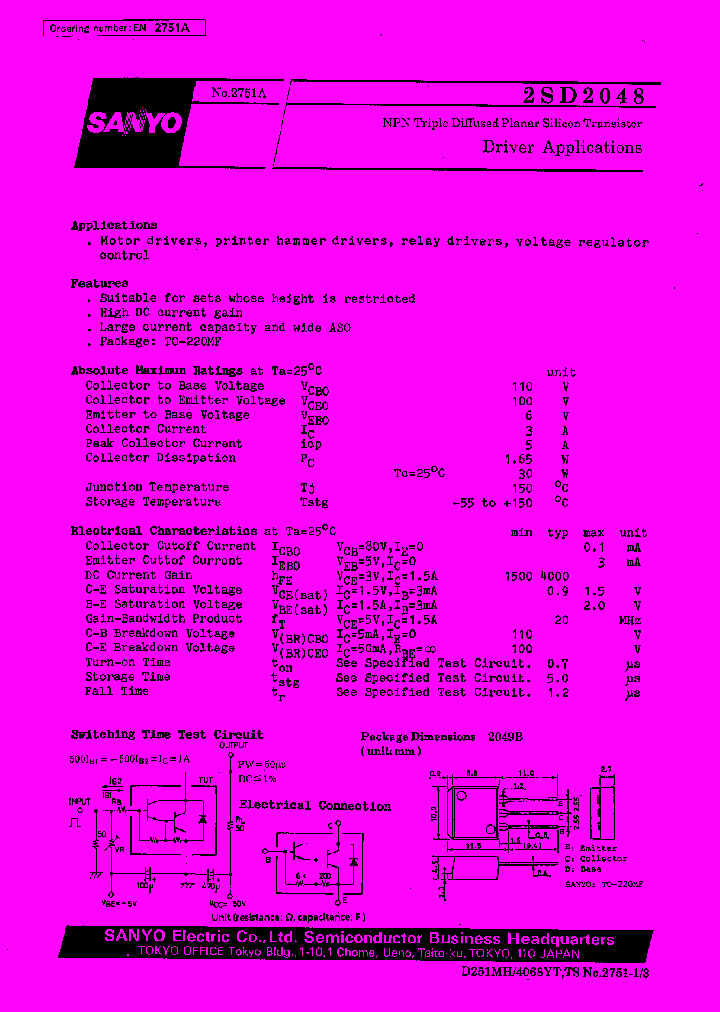 2SD2048_573340.PDF Datasheet