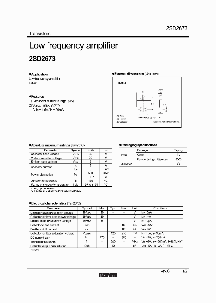 2SD2673_626250.PDF Datasheet