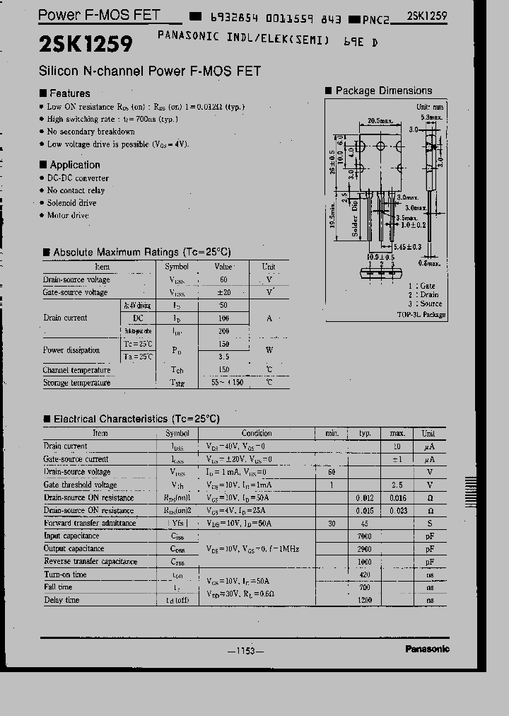 2SK1259_770161.PDF Datasheet