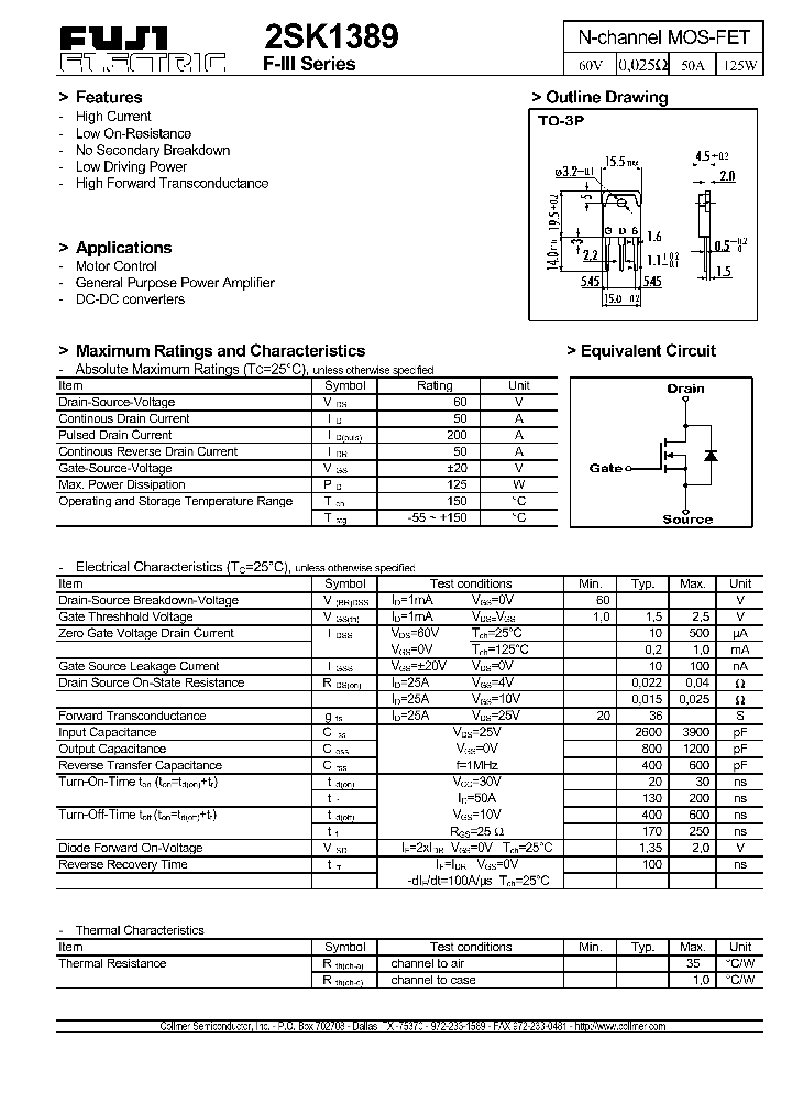 2SK1389_141736.PDF Datasheet