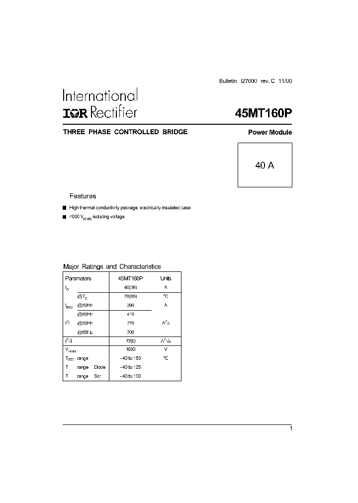 45MT160P_667295.PDF Datasheet