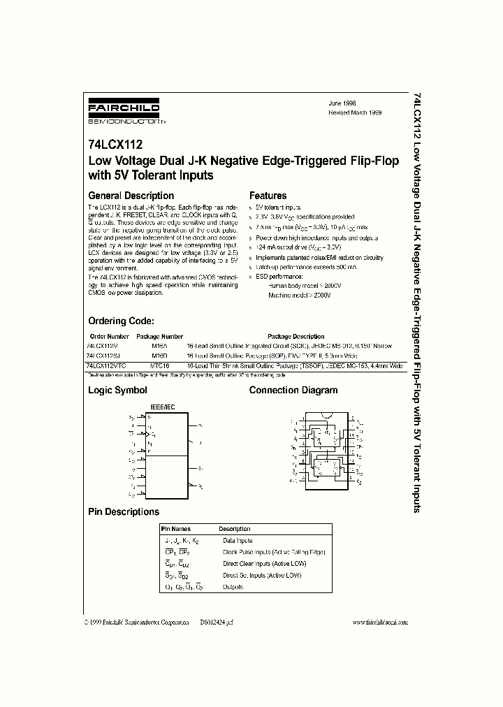 74LCX112_12297.PDF Datasheet