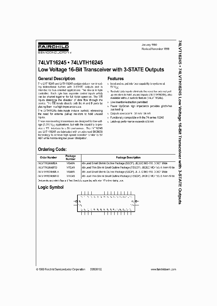 74LVT16245_19770.PDF Datasheet