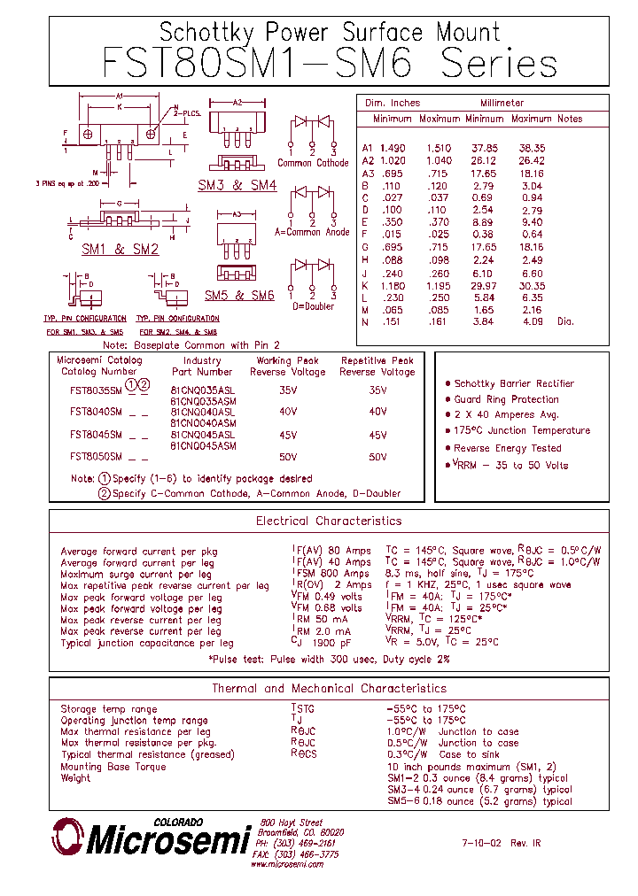 81CNQ035ASM_718478.PDF Datasheet