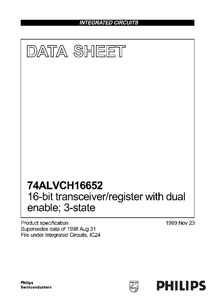 ACH16652DGG_589494.PDF Datasheet