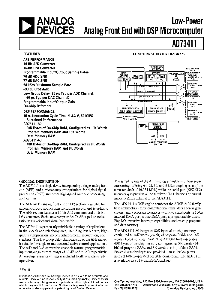 AD73411BB-40_711684.PDF Datasheet