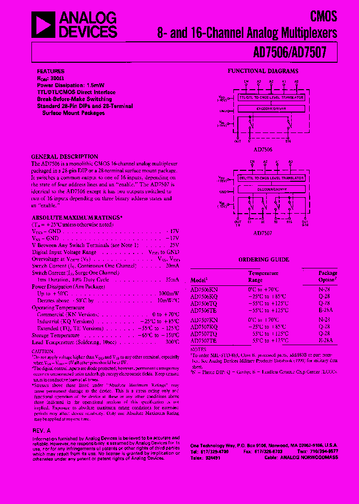 AD7506JN_768649.PDF Datasheet