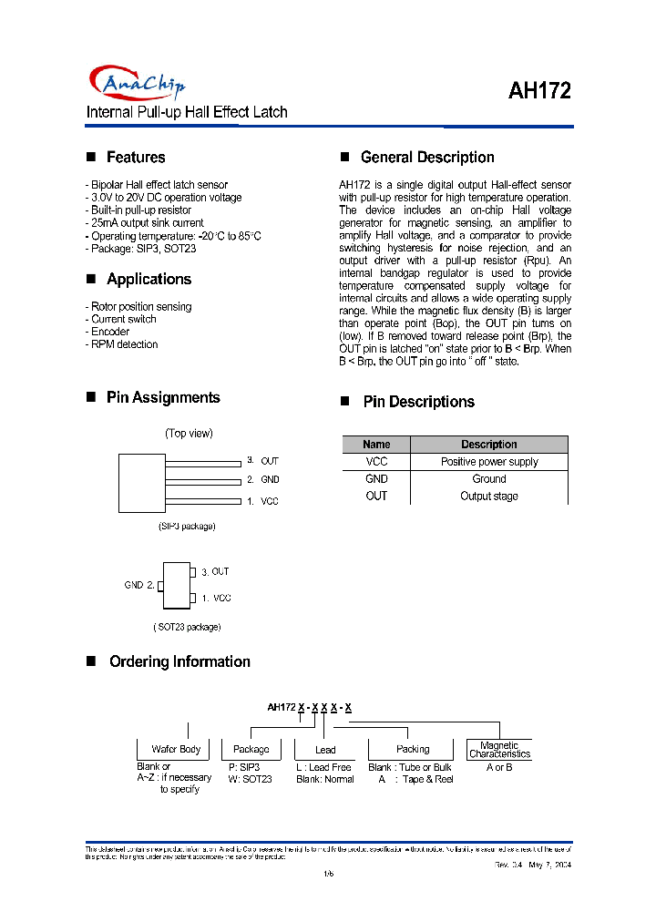 AH172_600532.PDF Datasheet