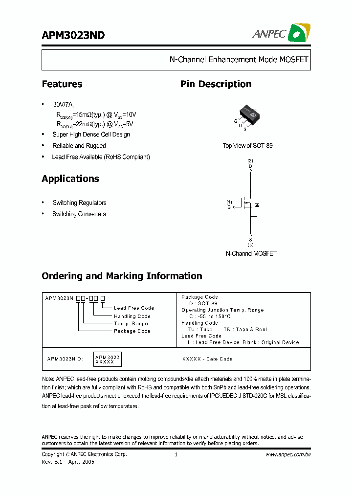 APM3023ND_337952.PDF Datasheet