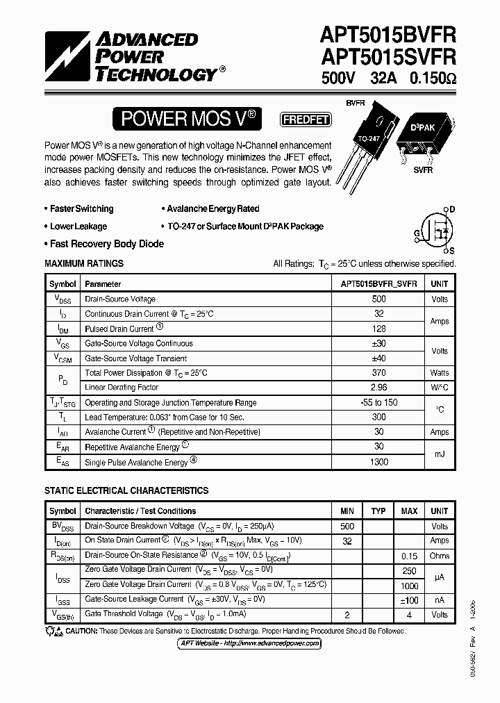 APT5015SVFR_644426.PDF Datasheet