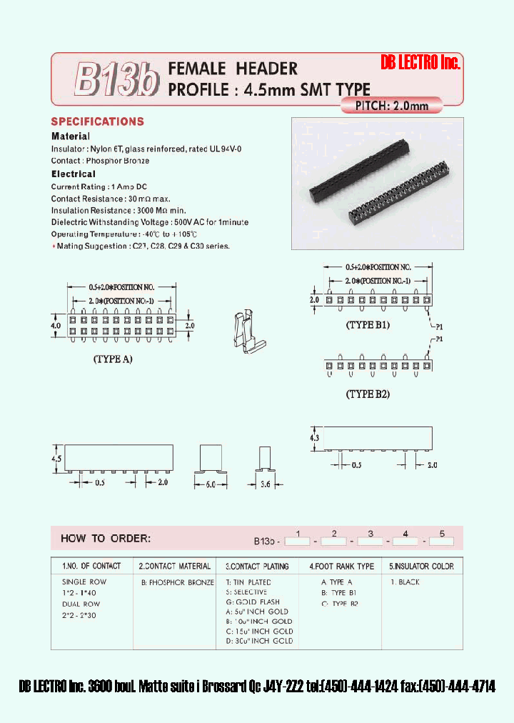 B13B22BTA1_621564.PDF Datasheet