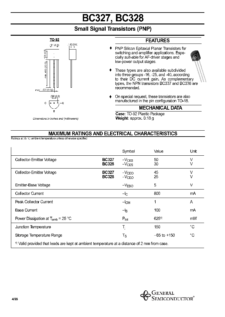 BC327_740052.PDF Datasheet