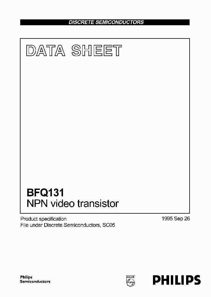 BFQ131_778968.PDF Datasheet