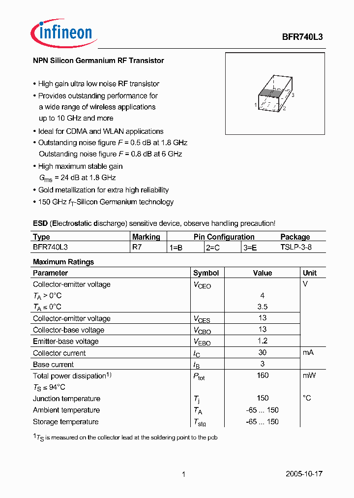 BFR740L3_650655.PDF Datasheet